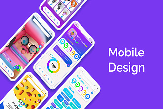 Дизайн мобильного приложения UI UX