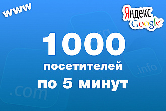 Улучшение поведенческих факторов - 1000 посетителей на Ваш сайт