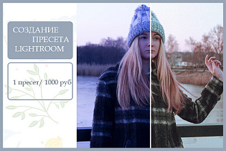 Создание пресета в Lightroom
