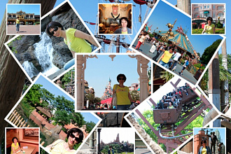 Коллаж из фотографий