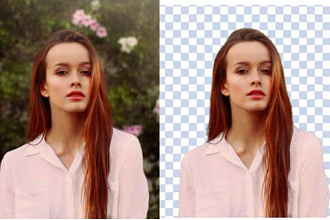 Удаление, замена фона фотографии