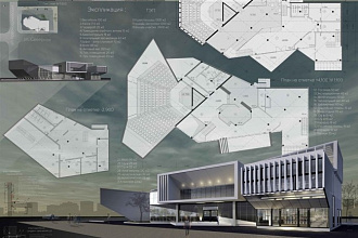 Оцифровка чертежей, эскизов, создание 3D модели в ArchiCad21