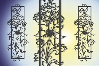 Отрисовка векторного изображения для лазерной резки