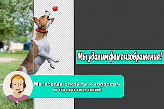 Удаление фона и обработка изображений