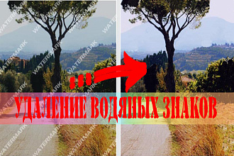 Удалю водяные знаки