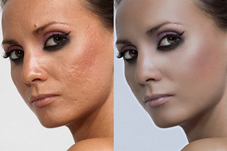 Улучшение фото, ретушь, уберу целлюлит, увеличу грудь, мышцы