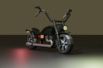 Создание 3D Модели Low Poly 3D