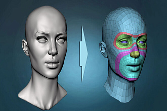 Ретопология ваших 3D моделей