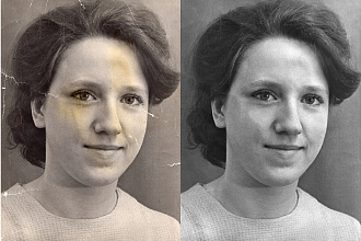 Реставрация фотографий любой сложности
