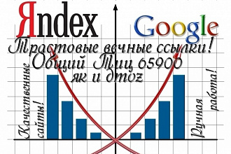 15 &amp;quot;жирных&amp;quot; ссылок с трастовых сайтов, средний ТИЦ &amp;gt; 4390 + бонус