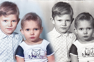 Реставрация, оцветнение фото