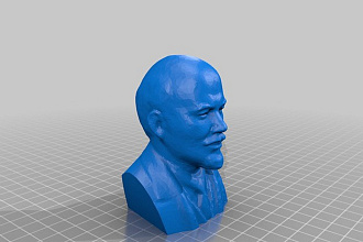 Бюсты великих людей в 3d max в формате STL для 3d печати