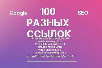 100 seo ссылок для вашего сайта