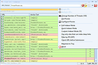 Индексация ссылок с помощью GSA SEO Indexer