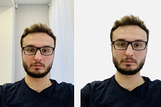Вирежу фон с фото или картинки