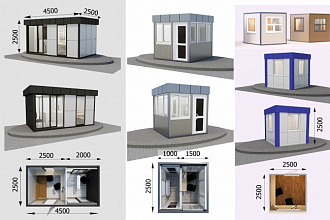 3D визуализация типового сооружения для сайта или каталога