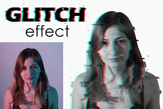 Glitch эффект на Ваше изображение