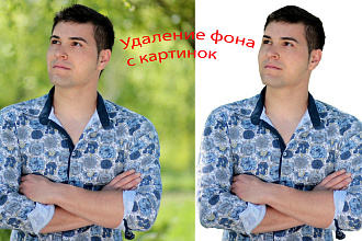 Удалю или заменю фон с вашей картинки или фотографии