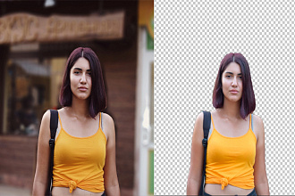 Удалю любой фон с фотографии