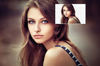 Удалю фон фотографии