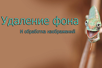 Удаление фона с изображений