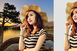 Удаляю фон на фотографиях, недорого