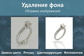 Обтравка изображений. Сменю,вырежу фон на белый или любой предложенный