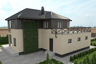 3D визуализация дома