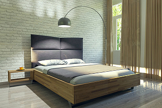 3D визуализация интерьера - кровати В интерьере