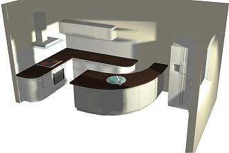 Дизайн проект корпусной мебели, кухни, шкафа-купе