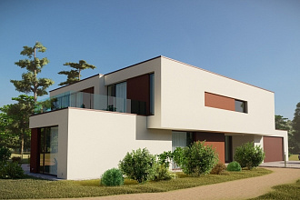 3д моделирование и визуализация экстерьеров домов