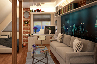 3D визуализация интерьера Вашей квартиры