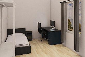 ЗD моделирование вашей комнаты кухня,спальня,зал, коридор итд