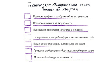 Создание Чек листа