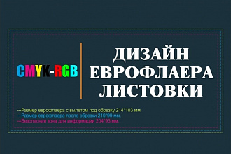Дизайн листовки, флаера