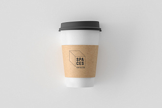 Дизайн полиграфии манжеты на кофе