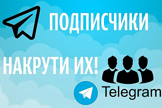 1000 подписчиков в Telegram