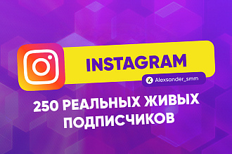 250 живых подписчиков Инстаграм Реальные подписчики Instagram