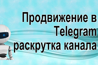 Продвижение подписчиков в телеграмм канал