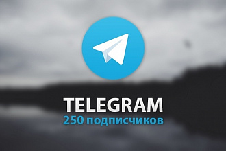 250 подписчиков в твой Telegram