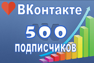 500 участников в группу или паблик ВКонтакте. Качественное продвижение