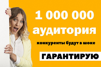 Реклама на канале Яндекс Дзен. Аудитория 1 000 000
