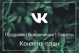 Контент-план для ВКонтакте