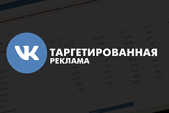 Настрою таргетированную рекламу ВКонтакте