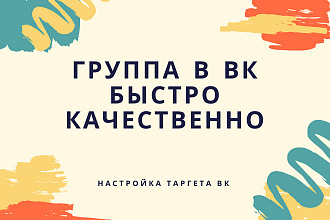 Сделаю для вас группу вк по вашему описанию