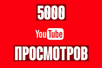 5000 просмотров НА YouTube