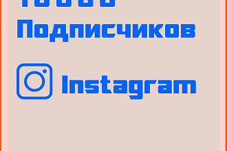 10000 стабильных подписчиков в Instagram