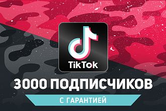 3000 подписчиков в Tik Tok. Гарантия