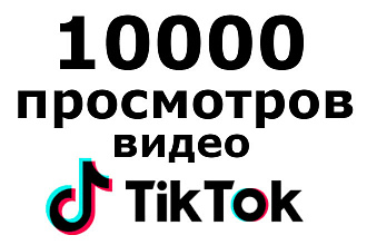 10 000 просмотров TikTok