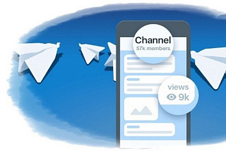 Подписчики и просмотры Telegram